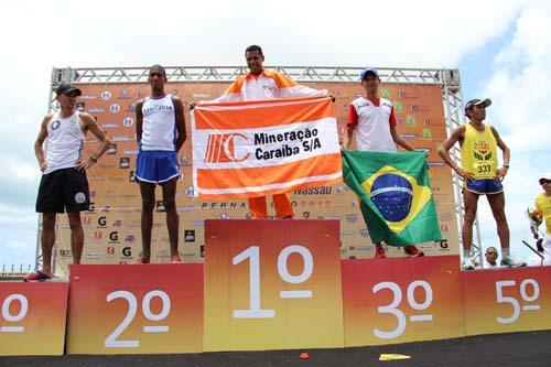 Pódio do masculino / Foto: Camila Pessoa / Divulgação